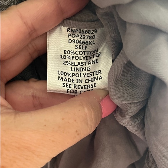 White Birch Black Label Textured Gray Midi Dress NWOT - Picture 2 of 2